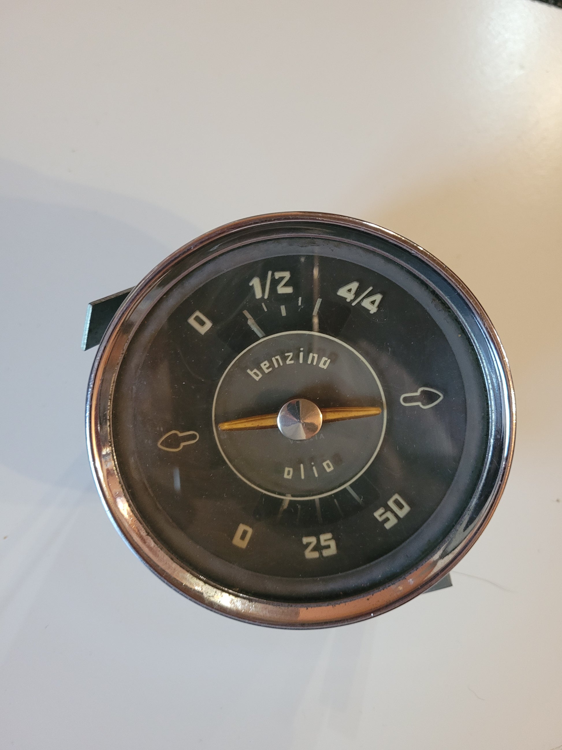 Lancia Appia Fuel level & Oil pressure Veglia Borletti original one - AUTOVIVA PASSION