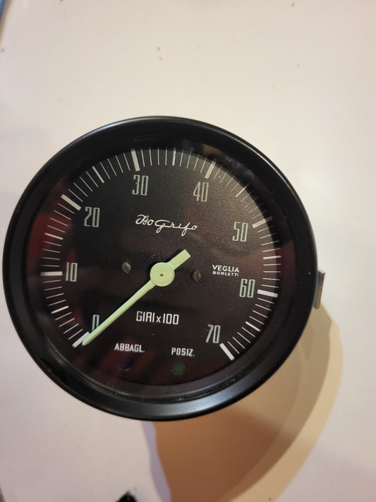 Iso Grifo Tachometer Veglia Borletti Refurbished