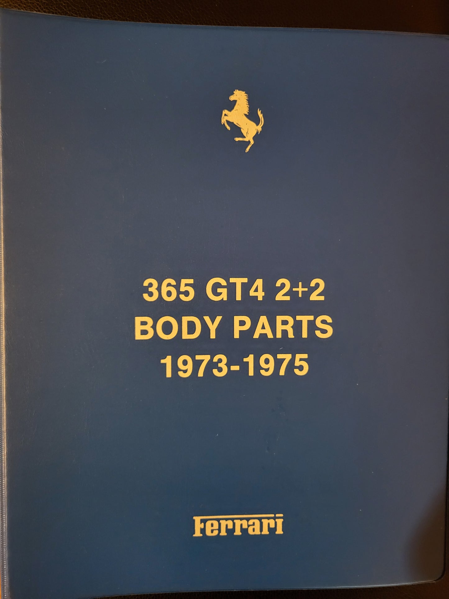 Ferrari 365 GT4 2+2 Manual body parts 1973-1975 excellent condition