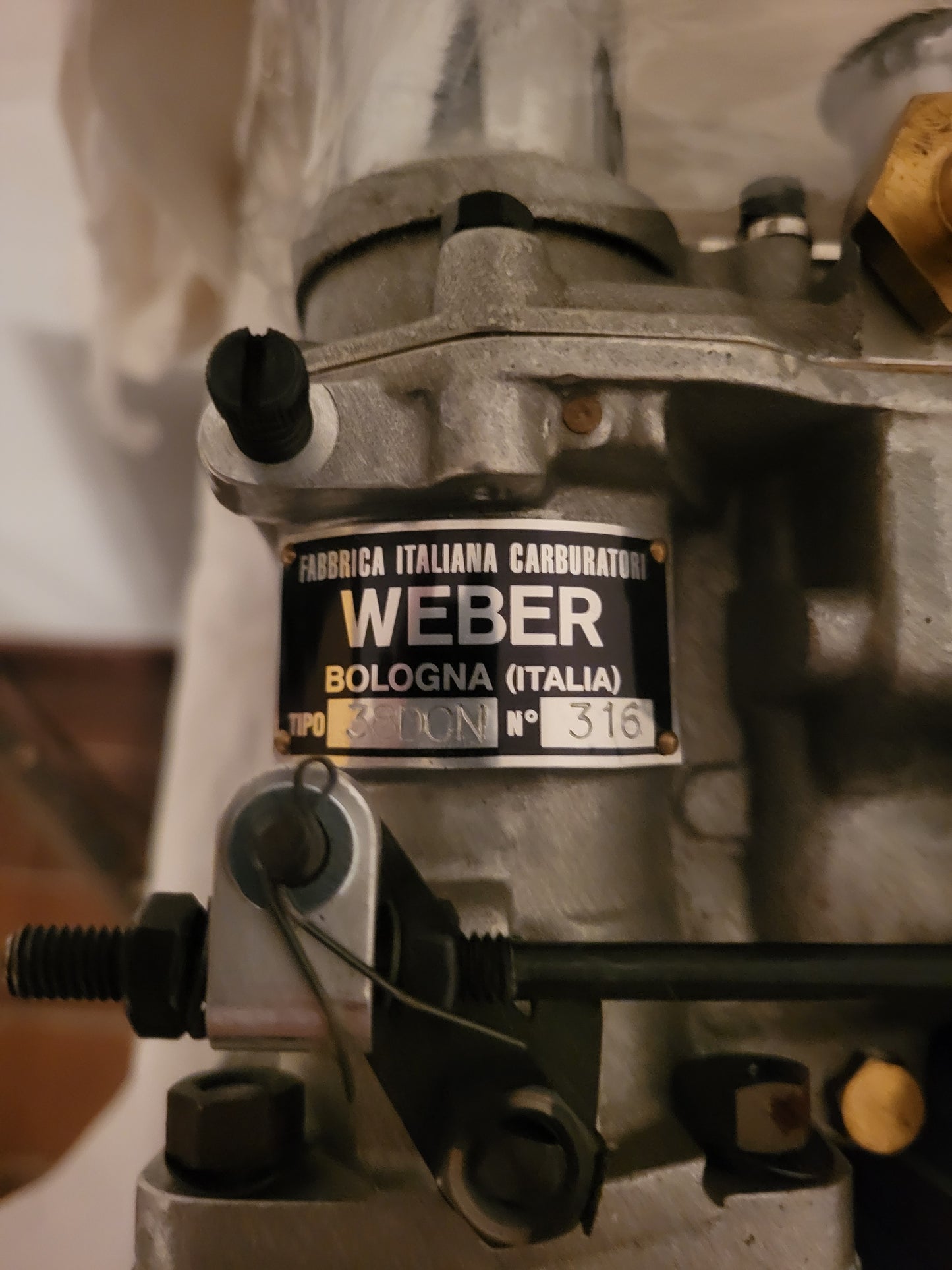 Ferrari 250 GTO - Set 6 Carburetors Weber 38 DCN