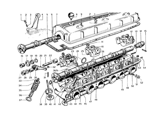 Ferrari 275 GTB/4 – Engine - Cylinder head (right)