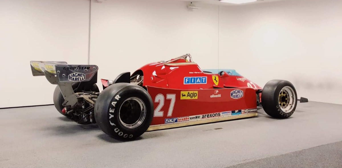 Ferrari 126CK Formel 1 – Gilles Villeneuves Testwagen