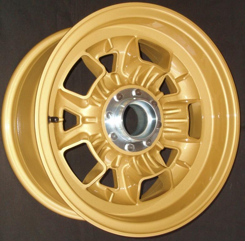 Lamborghini Miura P400 SV Front Wheels 7.5x15" – Campagnolo Alloy Rims Manufactured to Original Specifications