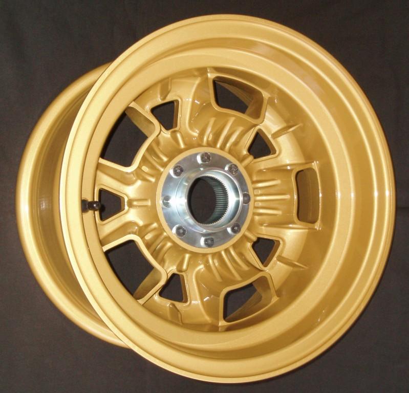 Lamborghini Miura P400 SV Rear Wheels 9x15" – Campagnolo Alloy Rims Manufactured to Original Specifications