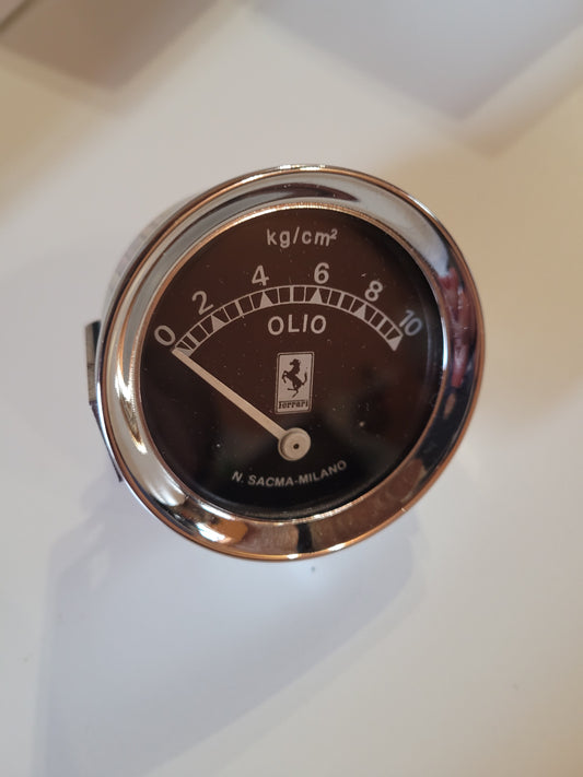 Ferrari 250 TR Oil pressure gauge SACMA MILANO Refurbished
