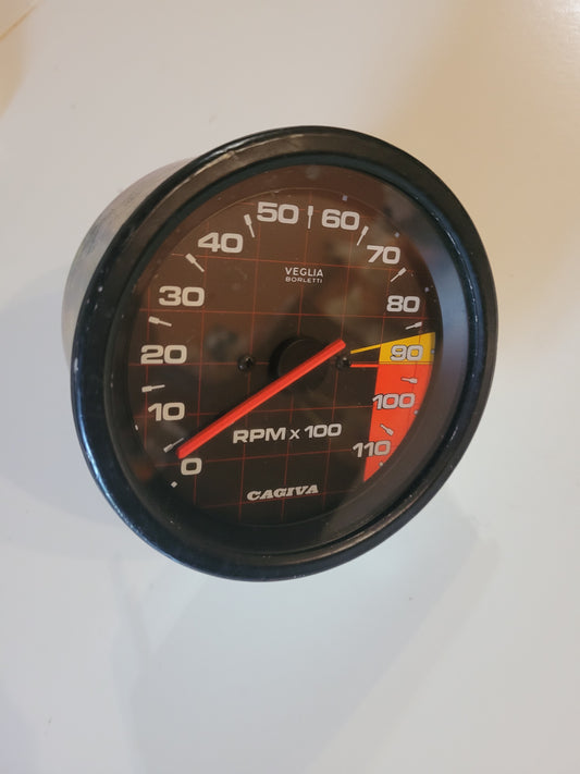 Cagiva 125 SST Tachometer Veglia Borletti original one - AUTOVIVA PASSION