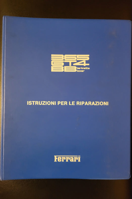 Catalogue de pièces de rechange Ferrari Mondial 8 1981 en excellent état