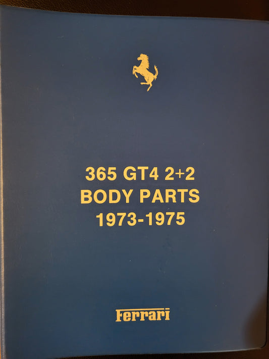 Catalogue de pièces de rechange Ferrari Mondial 8 1981 en excellent état