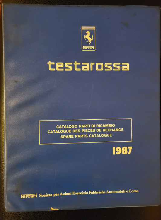 Ferrari 308 GTB GTS Ersatzteilkatalog 1980, ausgezeichneter Zustand 