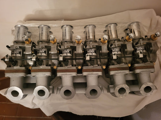 Ferrari 250 GTO - Set 6 Carburetors Weber 38 DCN