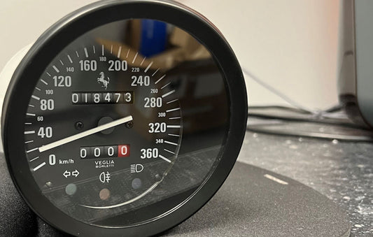 Ferrari 126C Fórmula 1 Presión de combustible y Presión de aceite Veglia Borletti Restaurado 