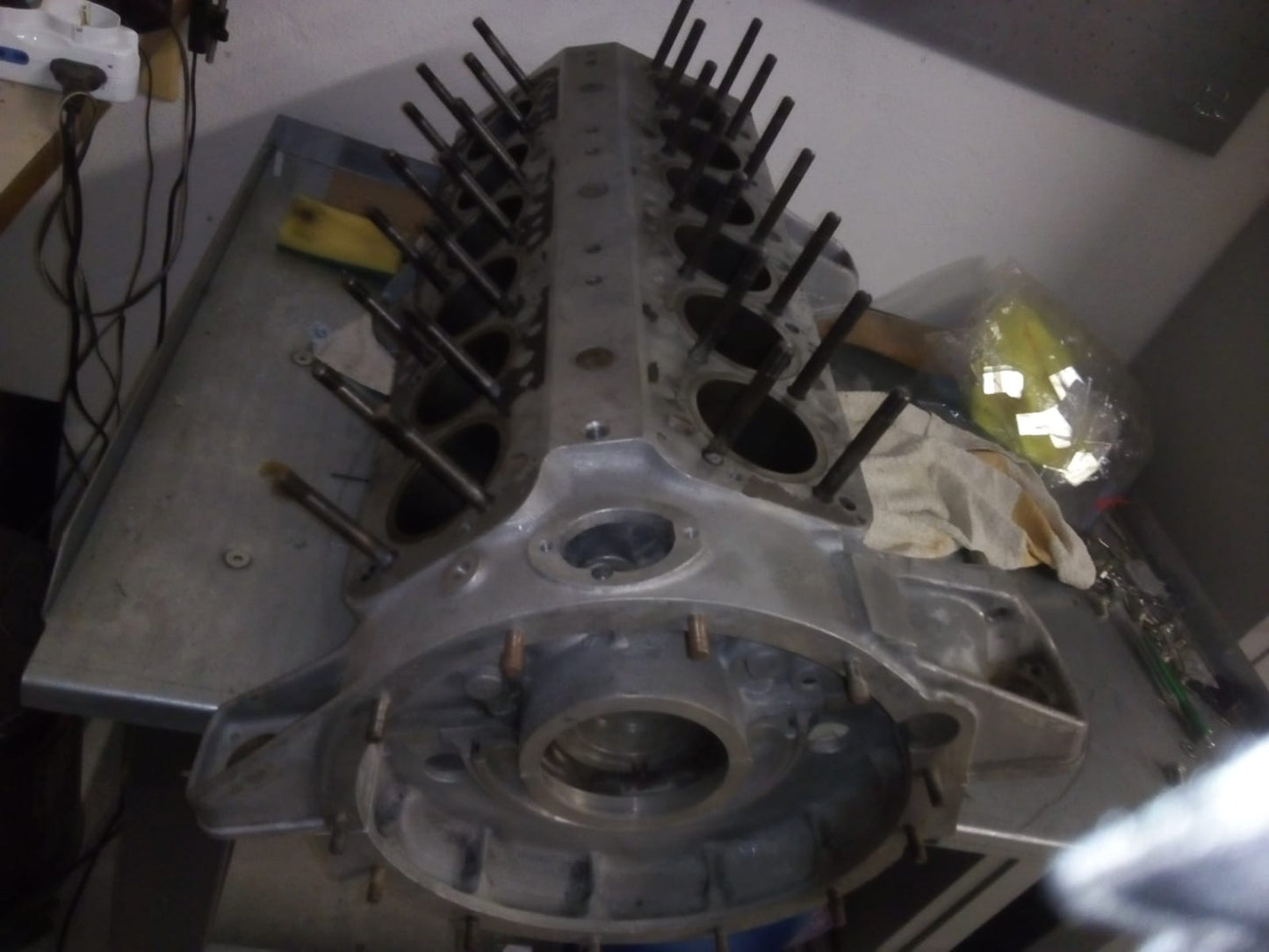 Ferrari 250 GT SWB Engine Crankcase– Original V12