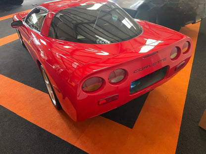 Rear view of the 1998 Chevrolet Corvette C5 – Iconic taillights and aerodynamic styling.