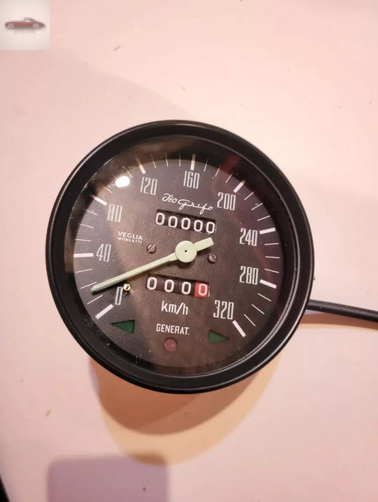 Iso Grifo Speedometer Km/h Veglia Borletti Refurbished Iso Grifo