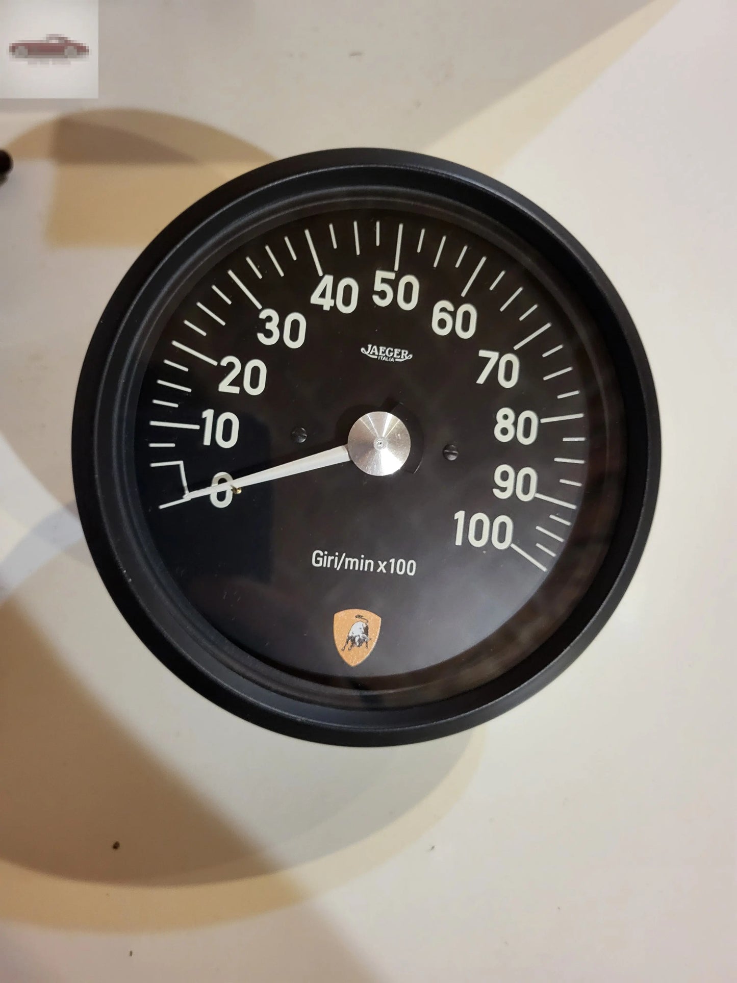 Lamborghini Miura P400 SV Tachometer Jaeger refurbished Lamborghini