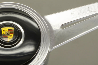 Porsche 356 B & C Wooden Steering Wheel – Mahogany Ø420 mm with Dished Slotted Spokes