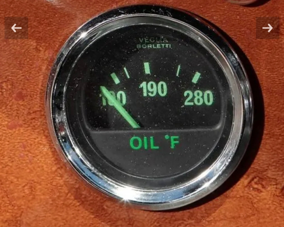 Detomaso Pantera - complete set gauges & sending unit- Veglia Borletti - refurbished