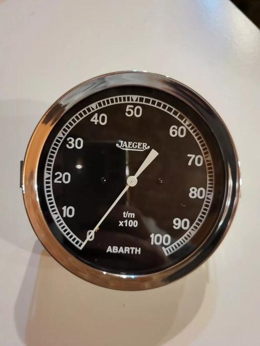 Fiat 850 Abarth Tachometer Jaeger Refurbished