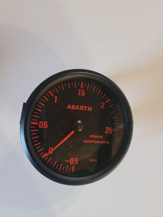 Manomètre à vide Lancia Delta Fiat 500 Abarth Veglia Borletti rénové