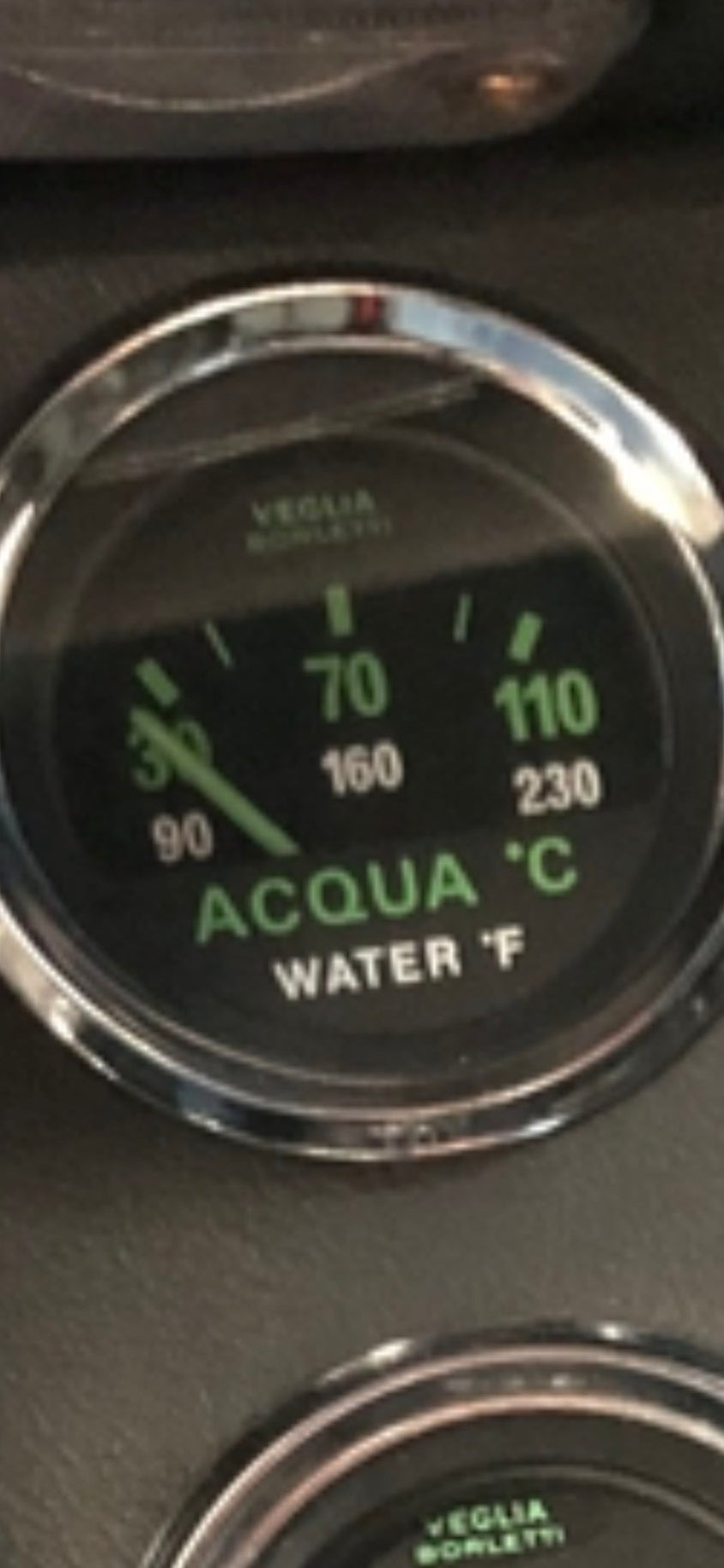 Detomaso Pantera - complete set gauges & sending unit- Veglia Borletti - refurbished