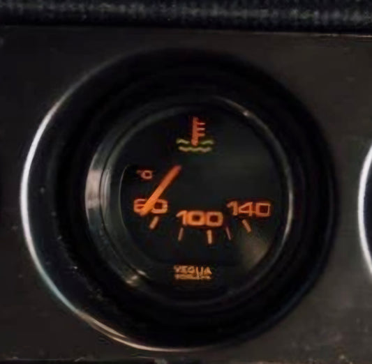 Ferrari 126C Formule 1 Pression de carburant & Pression d'huile Veglia Borletti Rénové