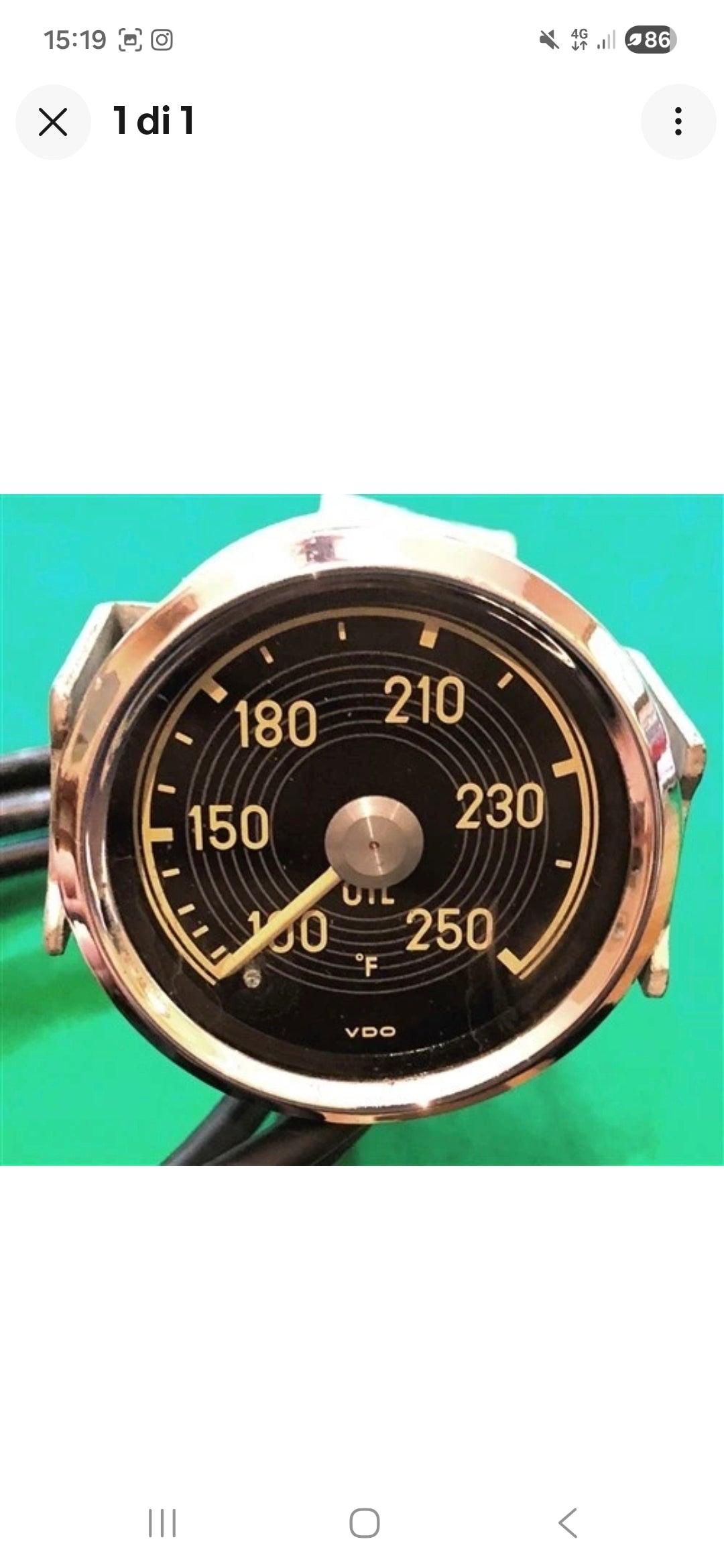 Mercedes 300 SL Gullwing - 2 set of gauges - vdo style dial - 1st deposit amount