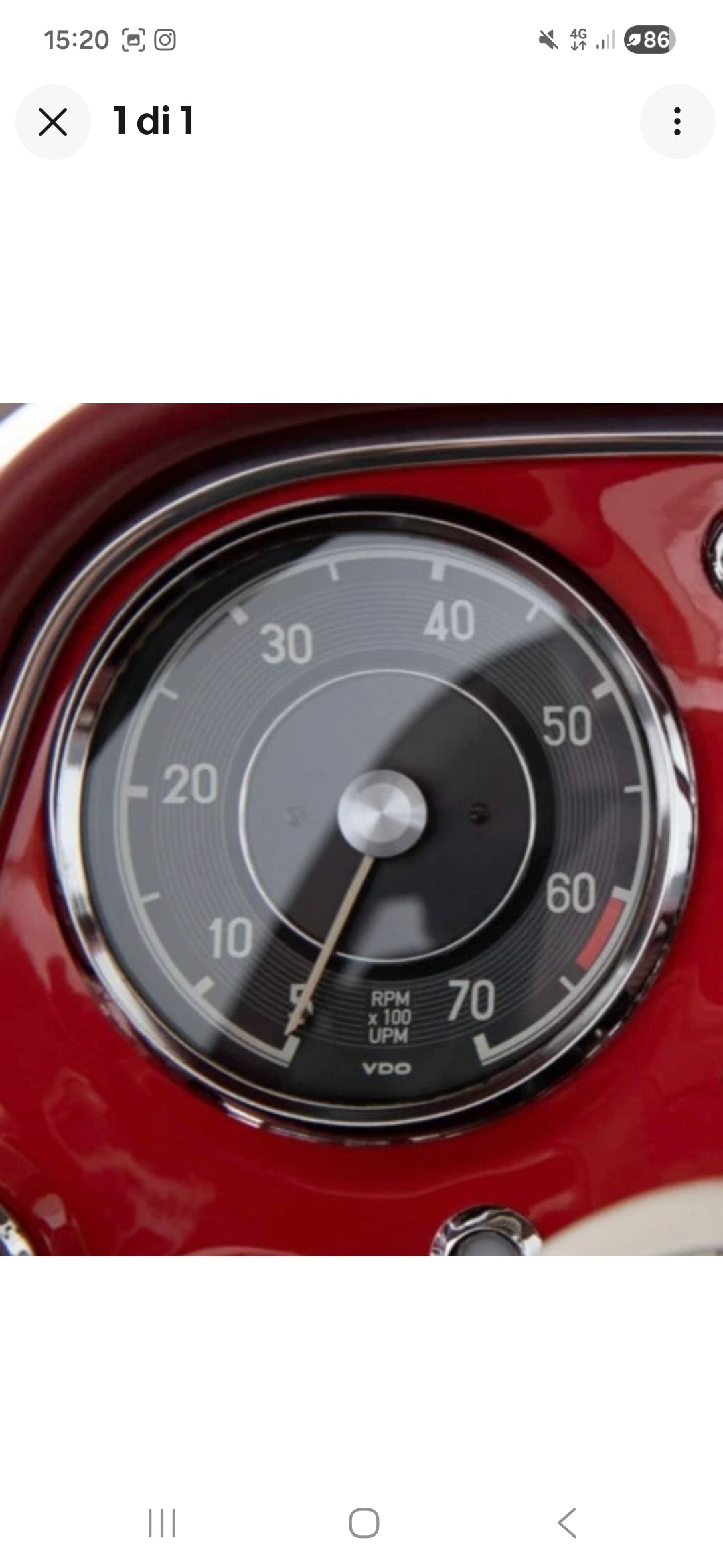 Mercedes 300 SL Gullwing - 2 set of gauges - vdo style dial - 1st deposit amount