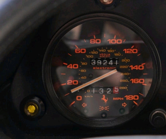 Ferrari 328 Speedometer Km/h & MPH veglia borletti