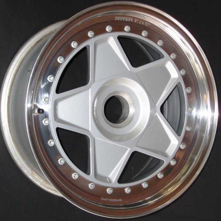 Ferrari F40 Front Wheels 8Jx17 – Speedline Rims