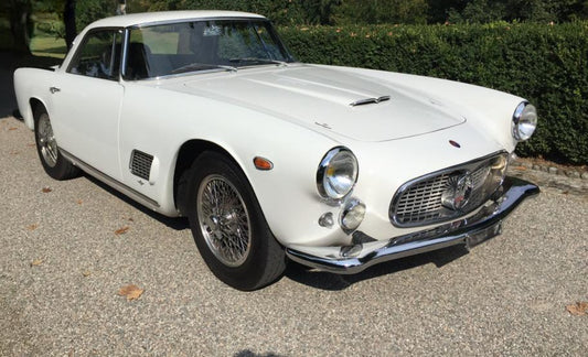 1961 Maserati 3500 – Front view showcasing the classic Italian grand tourer design.