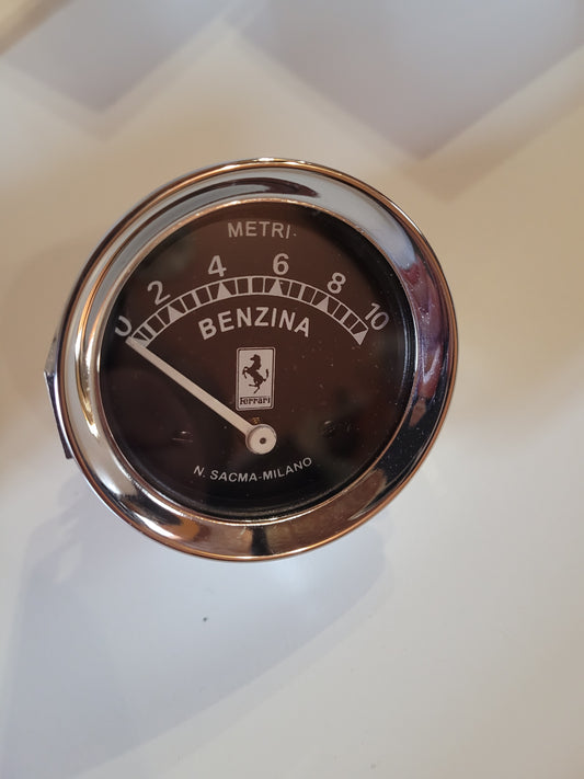 Manomètre de pression de carburant Ferrari 250 TR SACMA MILANO Rénové