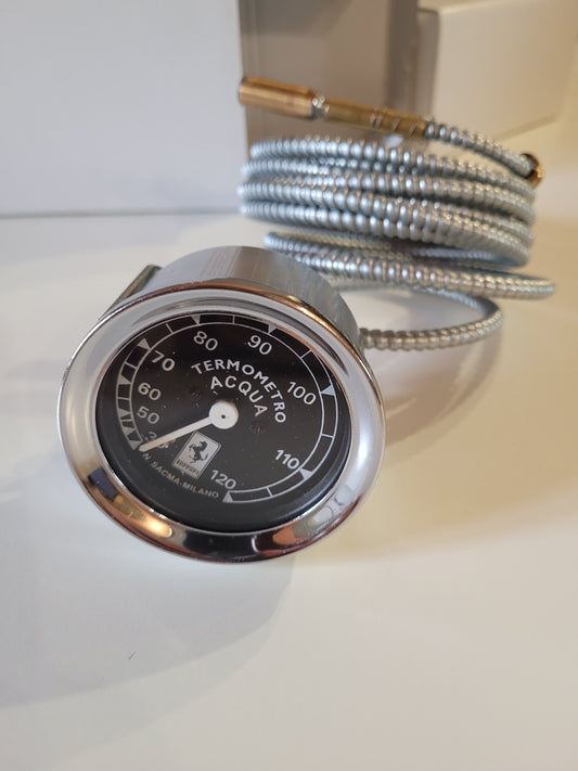 Jauge de température d'eau Ferrari 250 TR SACMA MILANO Rénovée